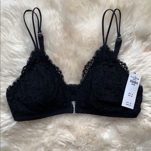 Black bralette